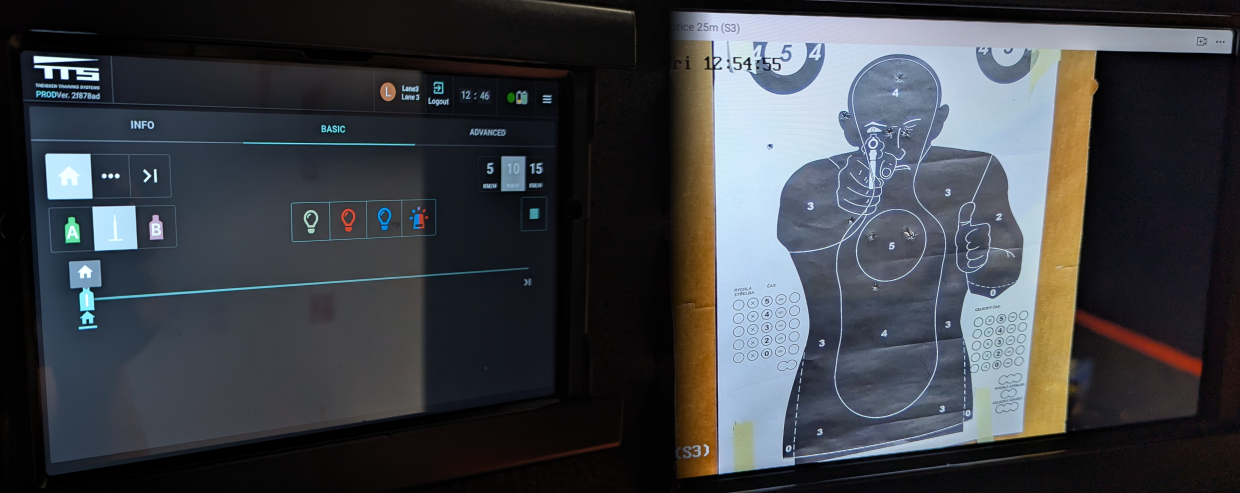 Střelnice Cihelna — zázemí